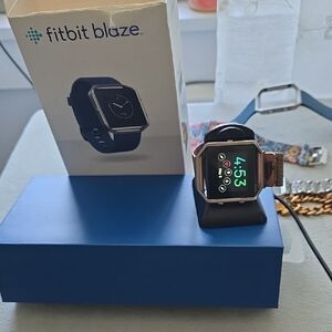 Fitbit Black Smartwatch with Advanced Fitness Tracking